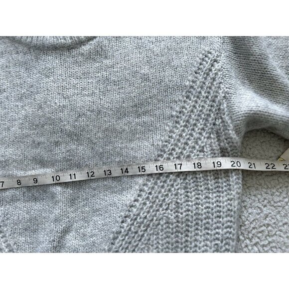 Madewell Womens Simone Wedge Wool Blend Sweater In Heather Gray Size S - Picture 6 of 7